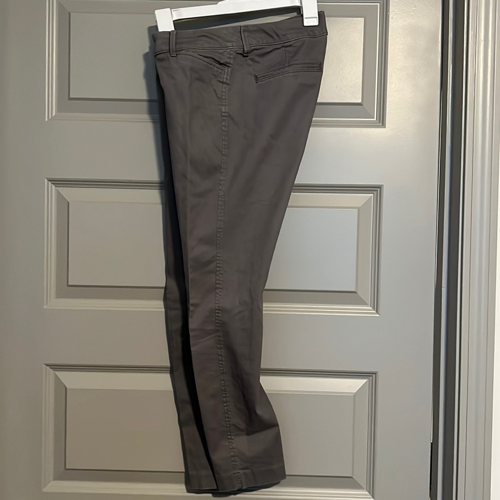 Gray old navy khaki dress pants